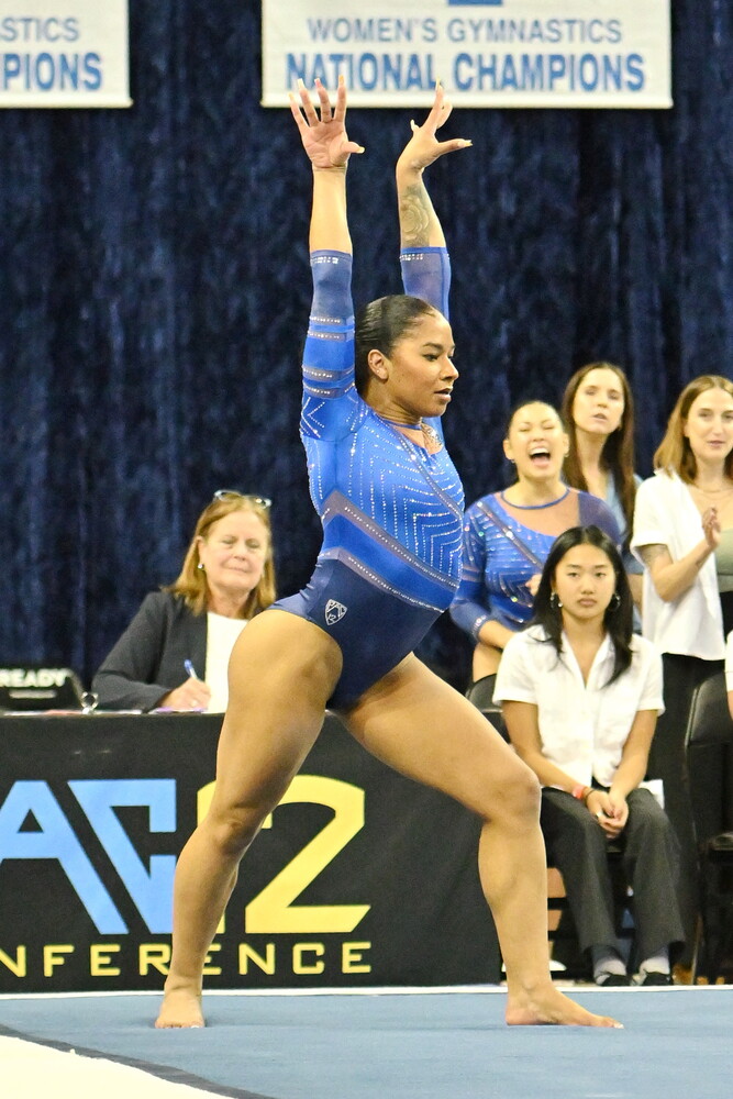 UCLA Jordan Chiles Gymnastic Perfection Culver City Observer