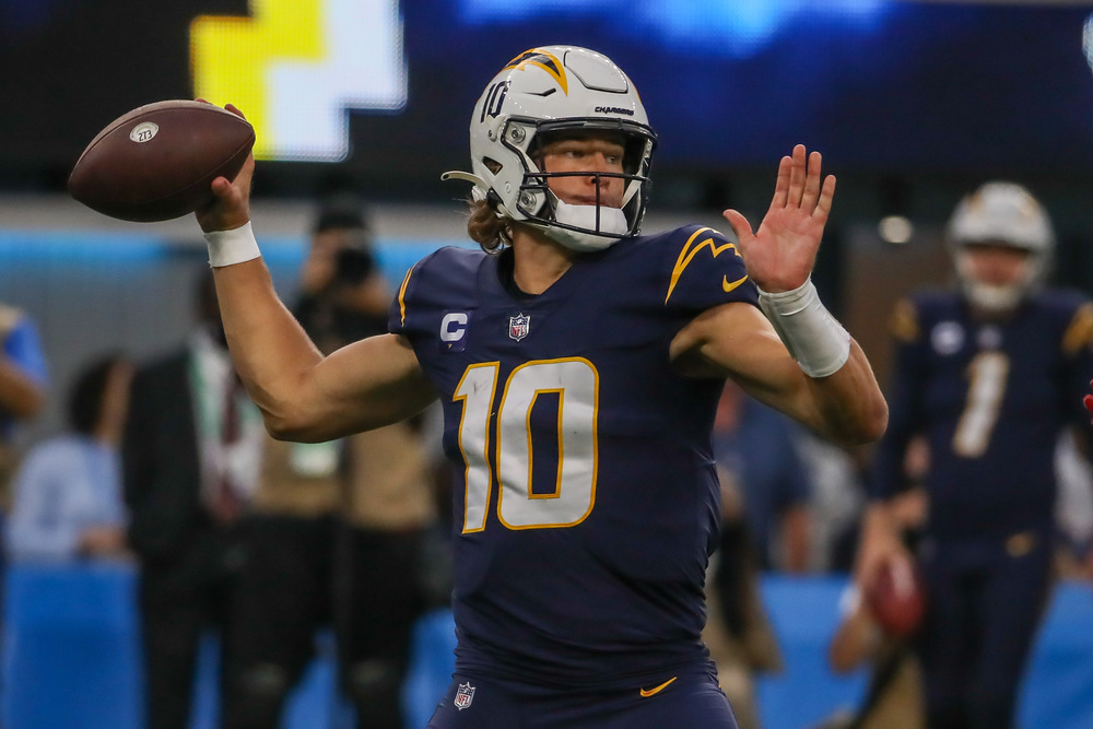 Chargers offense can't find rhythm again in a 27-24 loss to