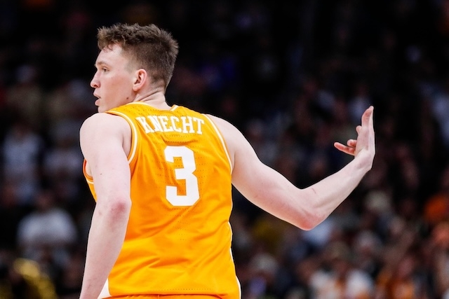 Lakers select Tennessee star Dalton Knecht in the 2024 NBA Draft ...